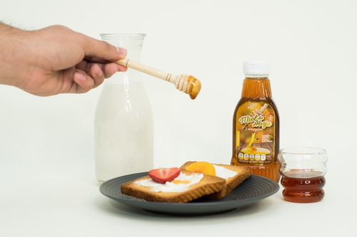 Miel De Abeja Miella Squezze 100% Natural 360g.