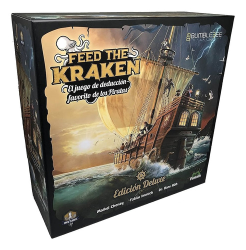 Feed The Kraken: Edición Deluxe - Juego De Mesa - Bumble3ee 