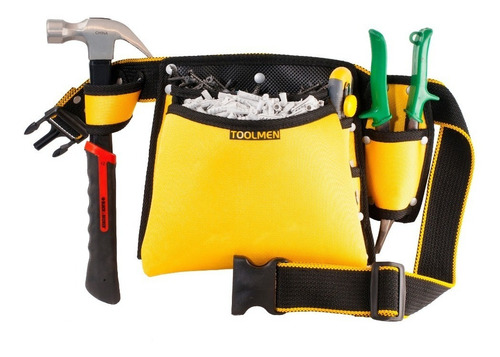 Imagen 3 de 8 de Cinturon Porta Herramientas Toolmen T37 Durlero Techista