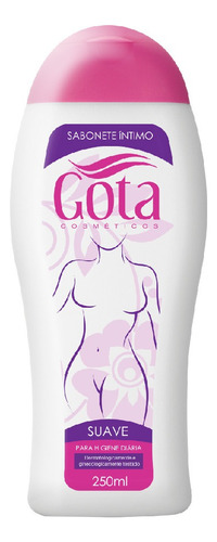  Sabonete Intimo Liquido Suave Gota Dourada 250 Ml 