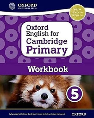 Libro - Oxford English For Cambridge Primary 5 - Workbook, 