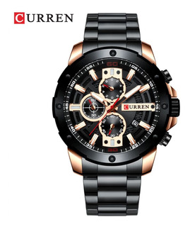 Reloj Para Hombre Curren Krec6701 Negro