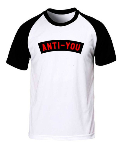 Anti You Logo Aesthetic Remera Spun Adulto/niño