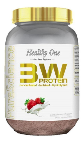 3w Protein 900g Conc Iso Hidro Healthy One - Chocolate