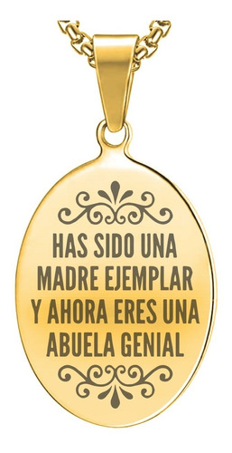 Collar Virgen Guadalupe Regalo Mamá Abuela 10 Mayo Plata Oro
