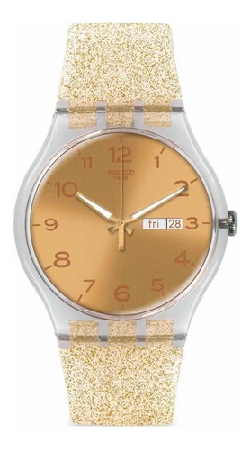 Reloj Swatch Golden Sparkle Suok704