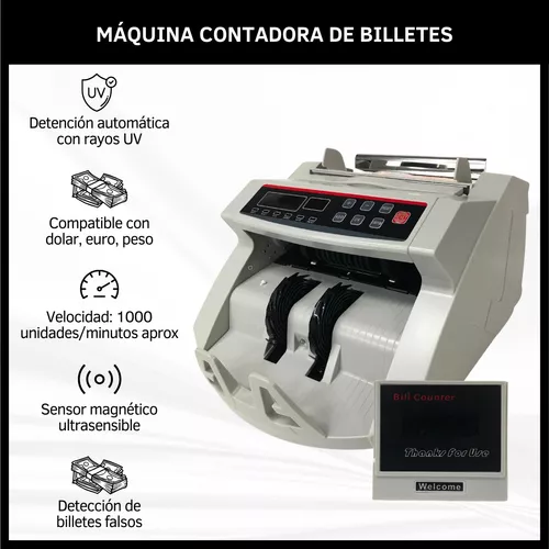 Contadora Billetes Maquina ORYX - Cube comunicaciones