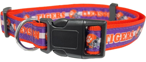 Collegiate Accesorios Mascotas, Collar De Perro, Clemso...