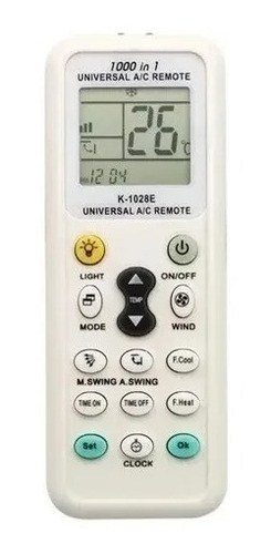 Control Remoto Universal Para Minisplit, Daewoo