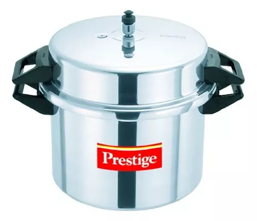 Prestige Olla a presión PRASV10, 10 litros, PLATA