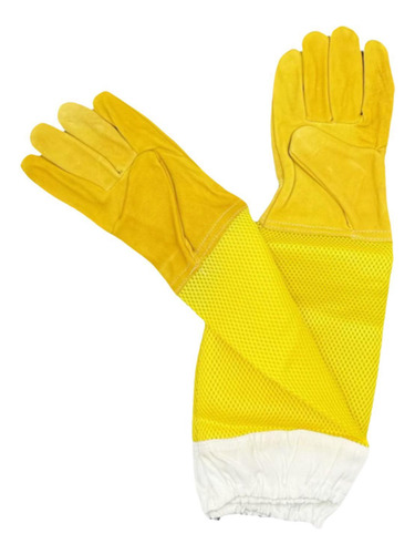 Guantes De Apicultor De Cuero Reutilizables Con Mangas