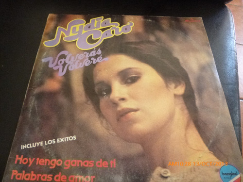 Vinilo Lp De Nydia Caro - Volveras Volvere (u483