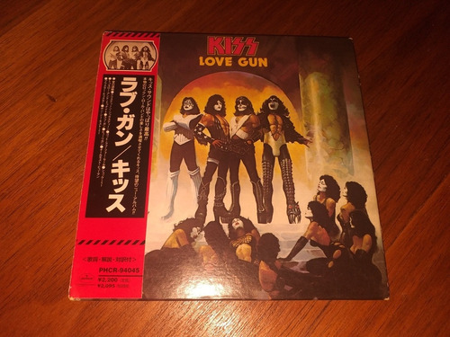 Kiss Love Gun Cd Japón 1997 Simmons Stanley Frehley Criss