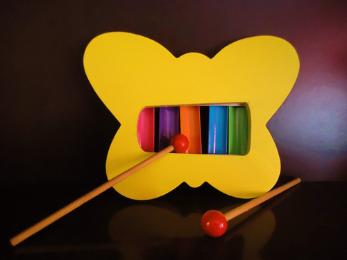 Xilófono Niños Niñas Musical Piano De Madera Juguetes Regalo
