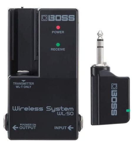 Boss Sistema Inalámbrico De Pedalboard (wl-50), Negro