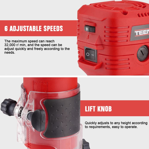 Enrutador De Madera 650 W 110 V Herramientas Carpintería