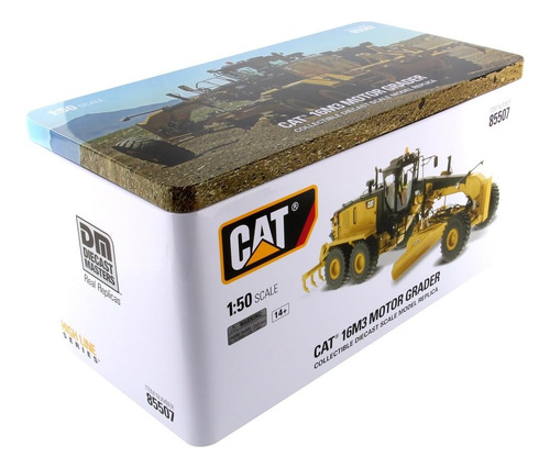 1:50 Caterpillar 16m3 Motoniveladora - Diecast Masters - ...