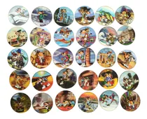 Comprar Lote 30 Tazos Chester Por El Mundo Lentic Pepsico Diferentes