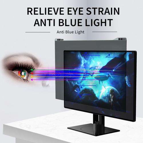 Pantalla De Computadora Con Luz Azul O Filtro De Luz Azul De