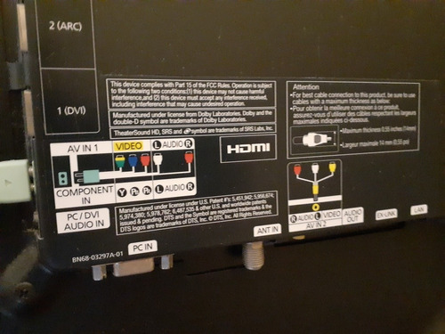 Imagen 6 de 10 de Samsung Tv 55 Und8000 Usado