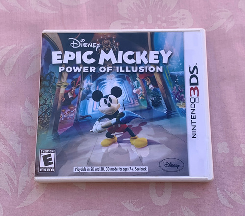 Epic Mickey Power Of Illusion Juego Original Nintendo 3ds