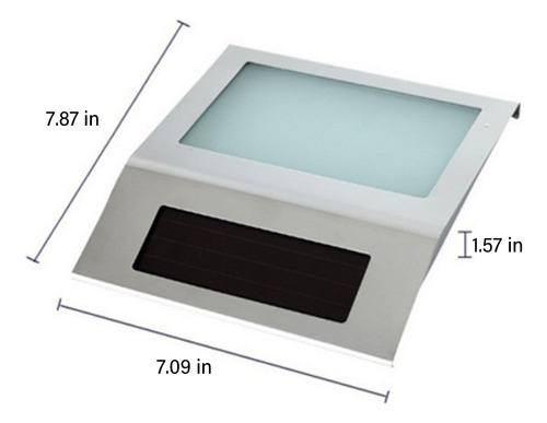 Letrero Solar Con Número De Casa En Forma De U, Con Números