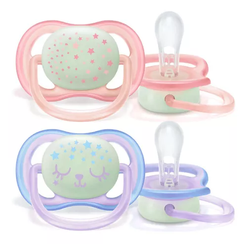 Chupetes Bibs Set X2 Unidades 6-18 Meses Bpa Free Maternelle Color  Cloud/blush Período De Edad 6-18 M