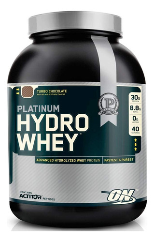 Optimum Nutrition Proteína 100% Platinum Hydro Whey Veloci.