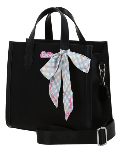 Bolsa Satchel Barbie Gorett Br25018-c Color Negro