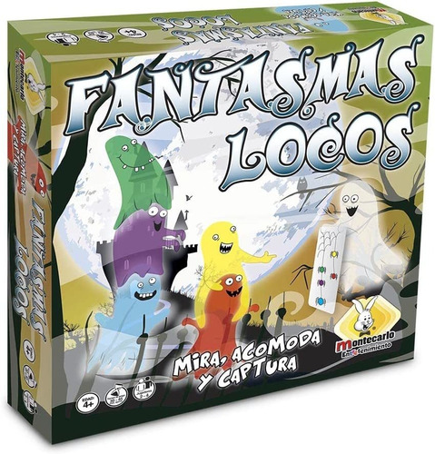 Juego De Mesa Fantasmas Locos Montecarlo 