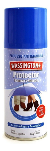 Protector Wassington Impermiabilizante Para Gamuza Y Nobuck 