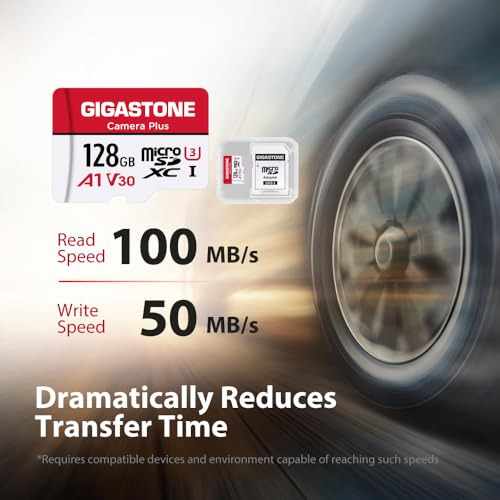 Gigastone 128gb 2-pack Tarjeta Micro Sd, Camera Plus, Compat