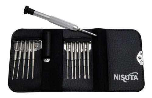 Kit 12 Mini Destornilladores Nisuta Ns-k5212 Phillips Torx