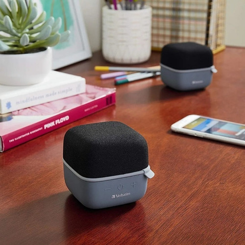 Imagen 3 de 4 de Parlante Bluetooth Portatil Verbatim Cube Wireless Speaker