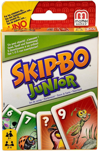 Skip Bo Junior Juego De Cartas De Los Creadores De Uno