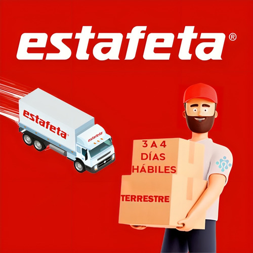 1 Guía Prepagada De Estafeta 10 Kg Terrestre 2 A 4 Días