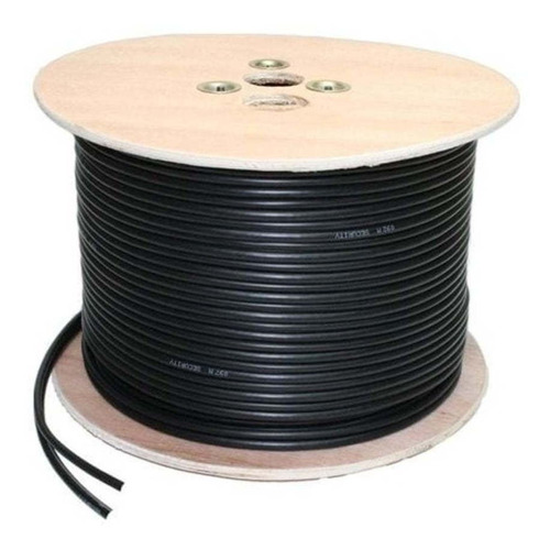 Cable Coaxial Siames Rg59 + Cable De Poder Hikvision
