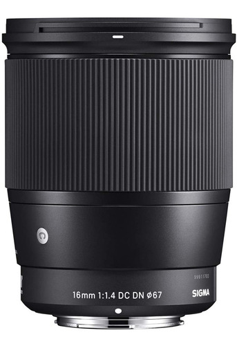 Imagen 3 de 6 de Lente Sigma 16mm F / 1.4 Contemporaneo Dc Dn Para Canon E...