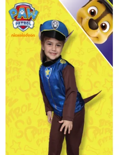 Disfraz Chase Tipo Paw Patrol Patrulla Canina/ / Niños