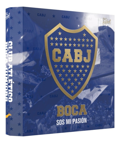 Carpeta Escolar N° 3 Boca Juniors 3 Anillos X 40 Mm Original