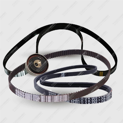 Kit Correas Y Tensor Fiat Palio Fire 1.4 Original