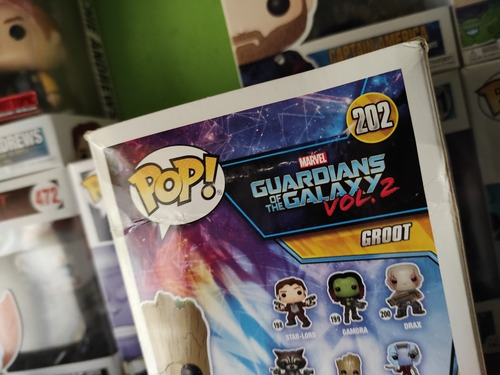 Funko Pop Groot #202 - Con Detalles