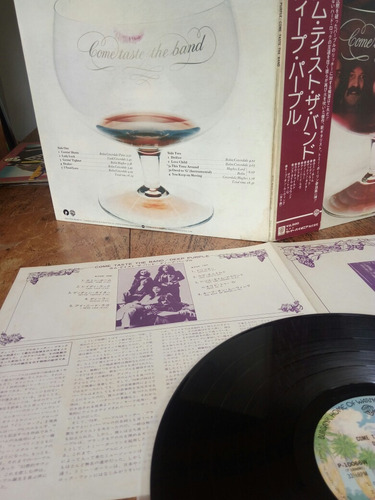 Imagem 3 de 6 de Lp Deep Purple Come Taste Band Bolin Japones 1975 Original