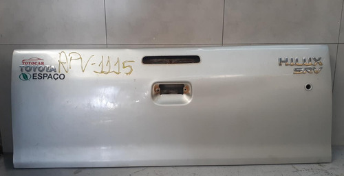 Tampa Traseira Toyota Hilux 2006  A 2010  Com Detalhe