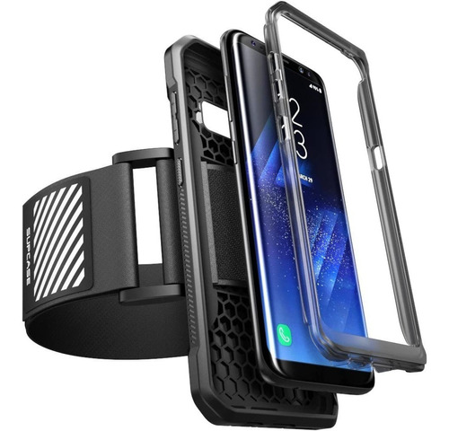 Case Supcase Para Galaxy S8 Plus Protector Mil-std + Bracera