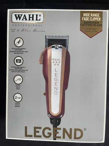 Maquina Cortadora Cabello Wahl Profesional Legend 5 Estrella