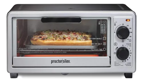 Horno Tostador Encimera 4 Rebanadas Multifunción 1100w