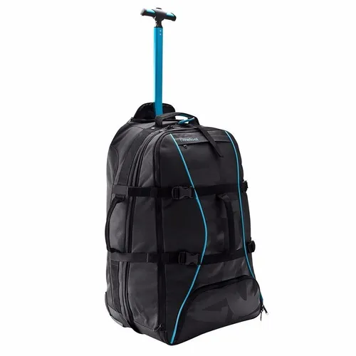 Maleta Con Ruedas / Mochila Sport 60 Negro / Azul Newfeel | intereses