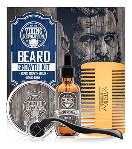 Kit De Crecimiento De Barba Para Hombres, Kit De Crecimiento