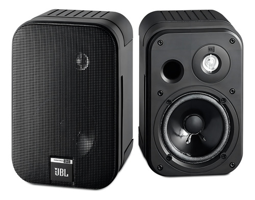 Alto-falante Jbl Professional Compact 2-Way Control 1 Pro (par), cor preta